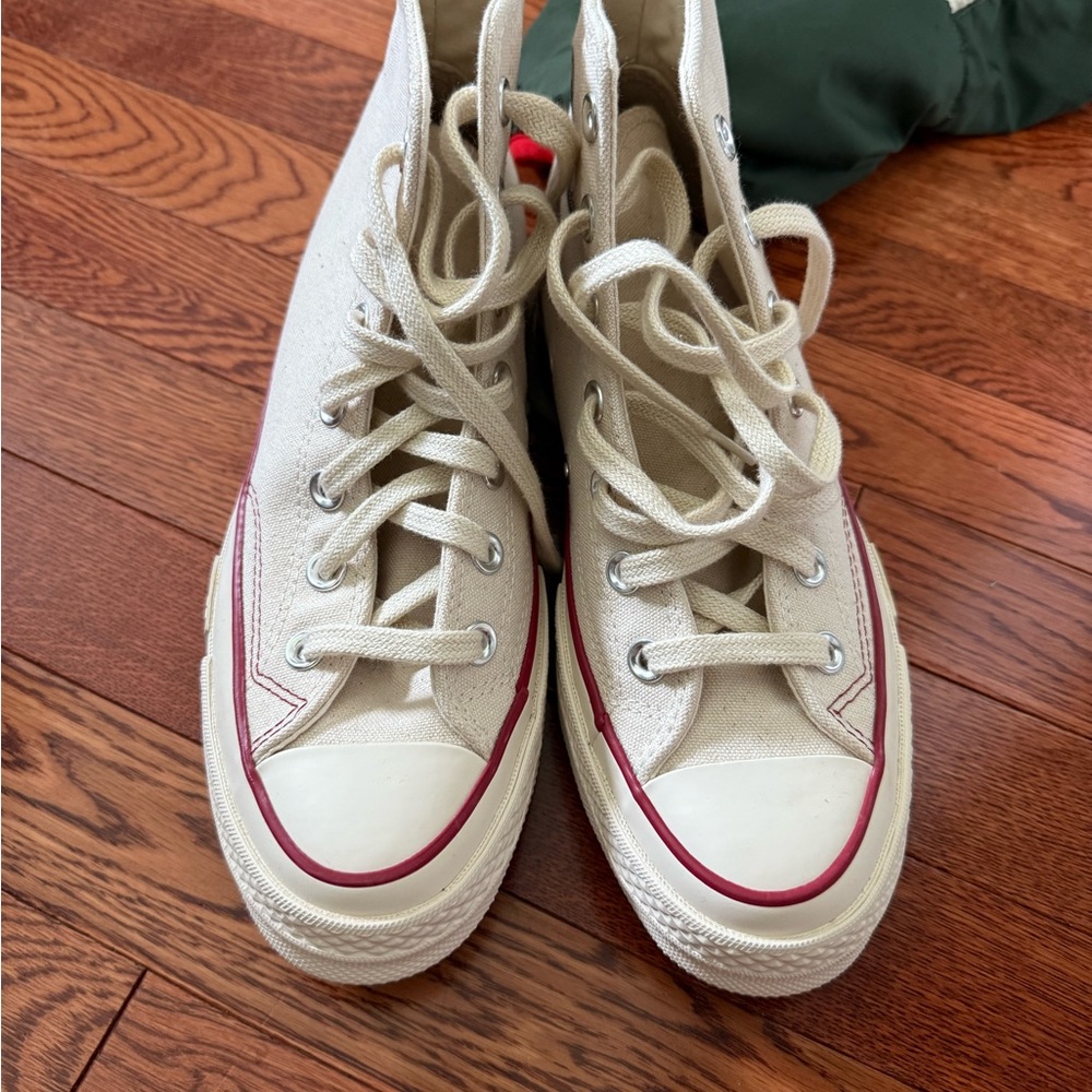 Converse Women's Cream High-Top Sneakers